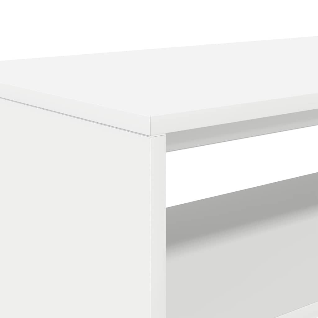 vidaXL TV Cabinet White 80x40x40 cm Engineered Wood