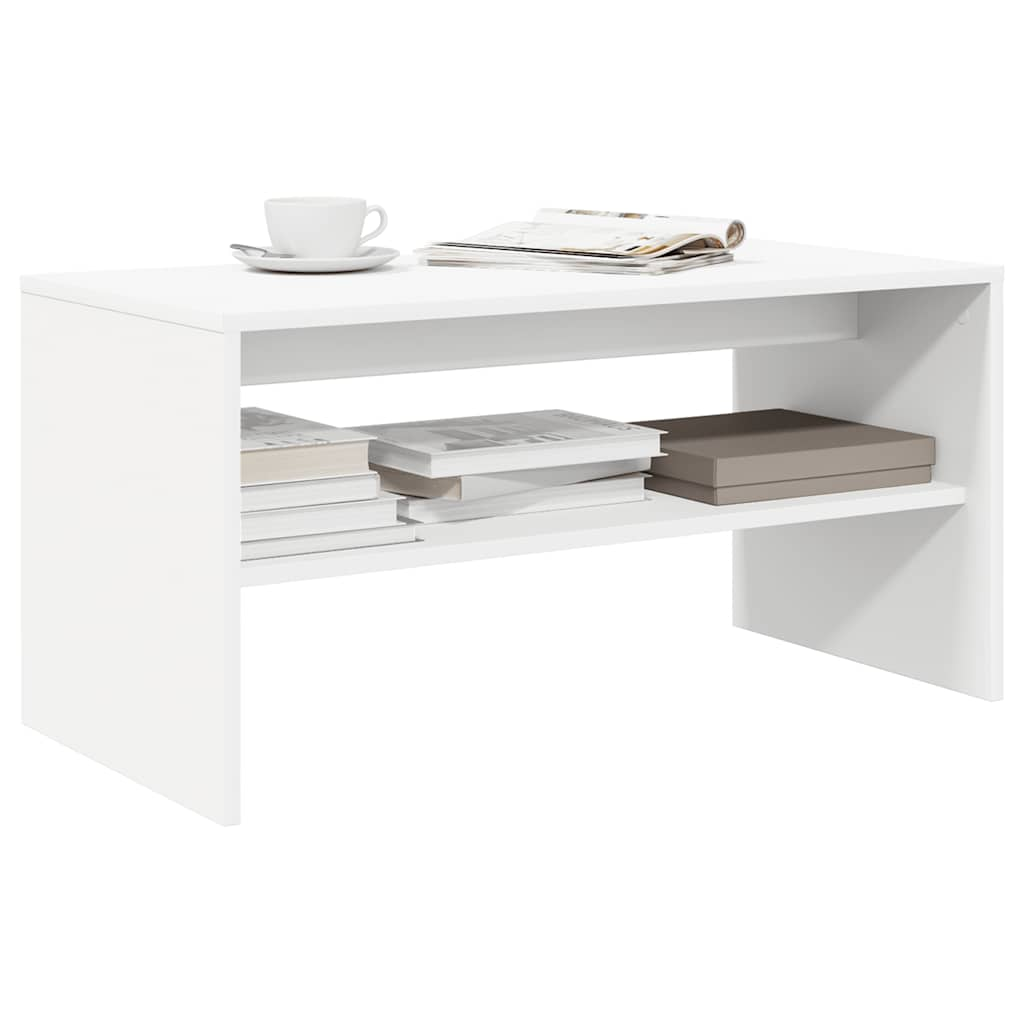 vidaXL TV Cabinet White 80x40x40 cm Engineered Wood