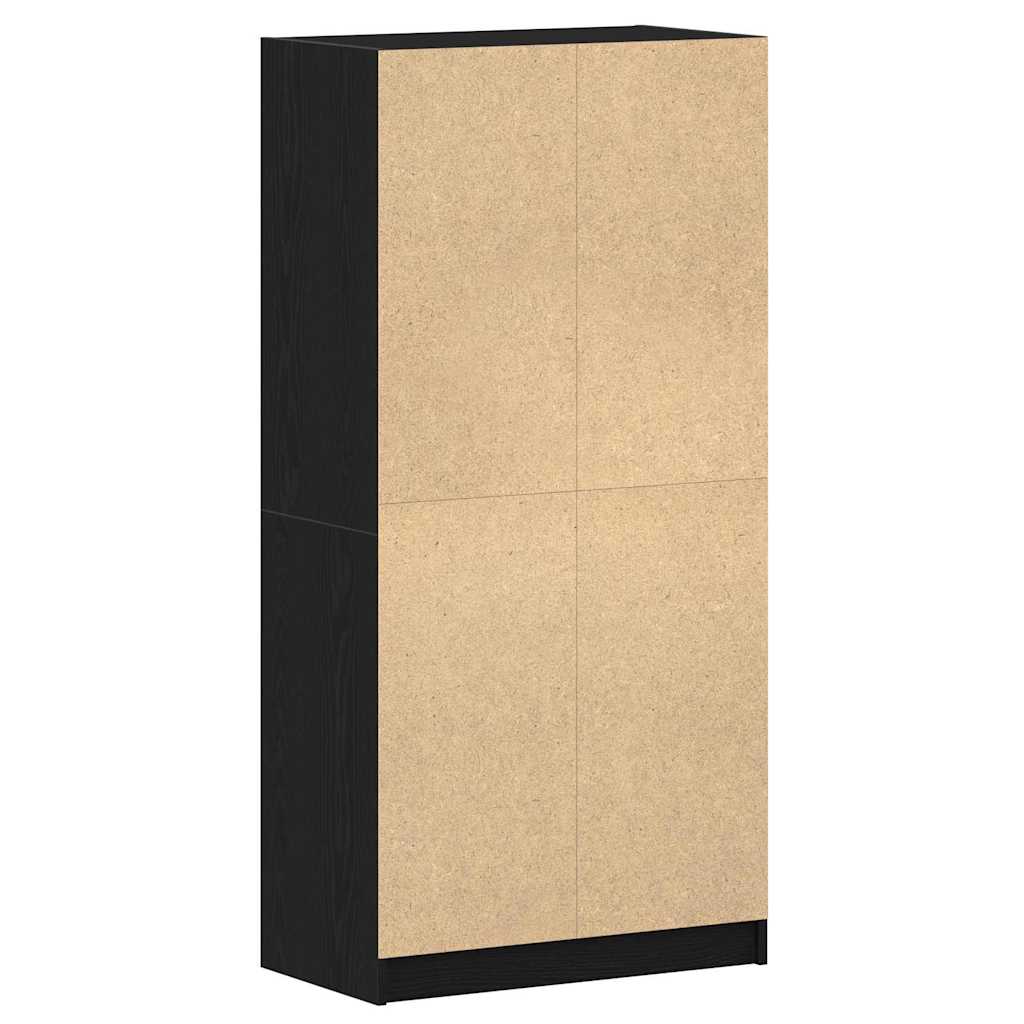 Highboard Black Oak 68 x 37 x142 cm