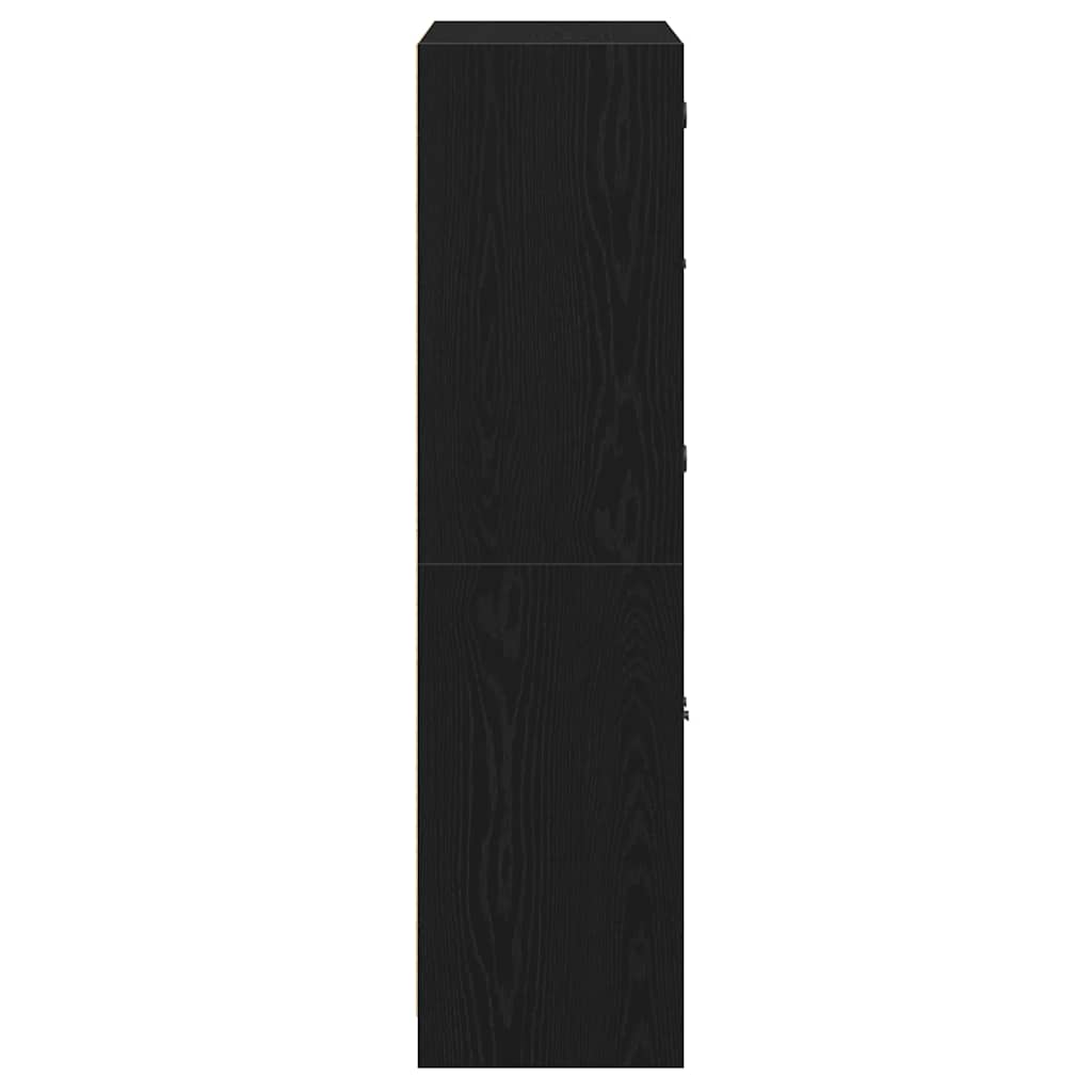 Highboard Black Oak 68 x 37 x142 cm