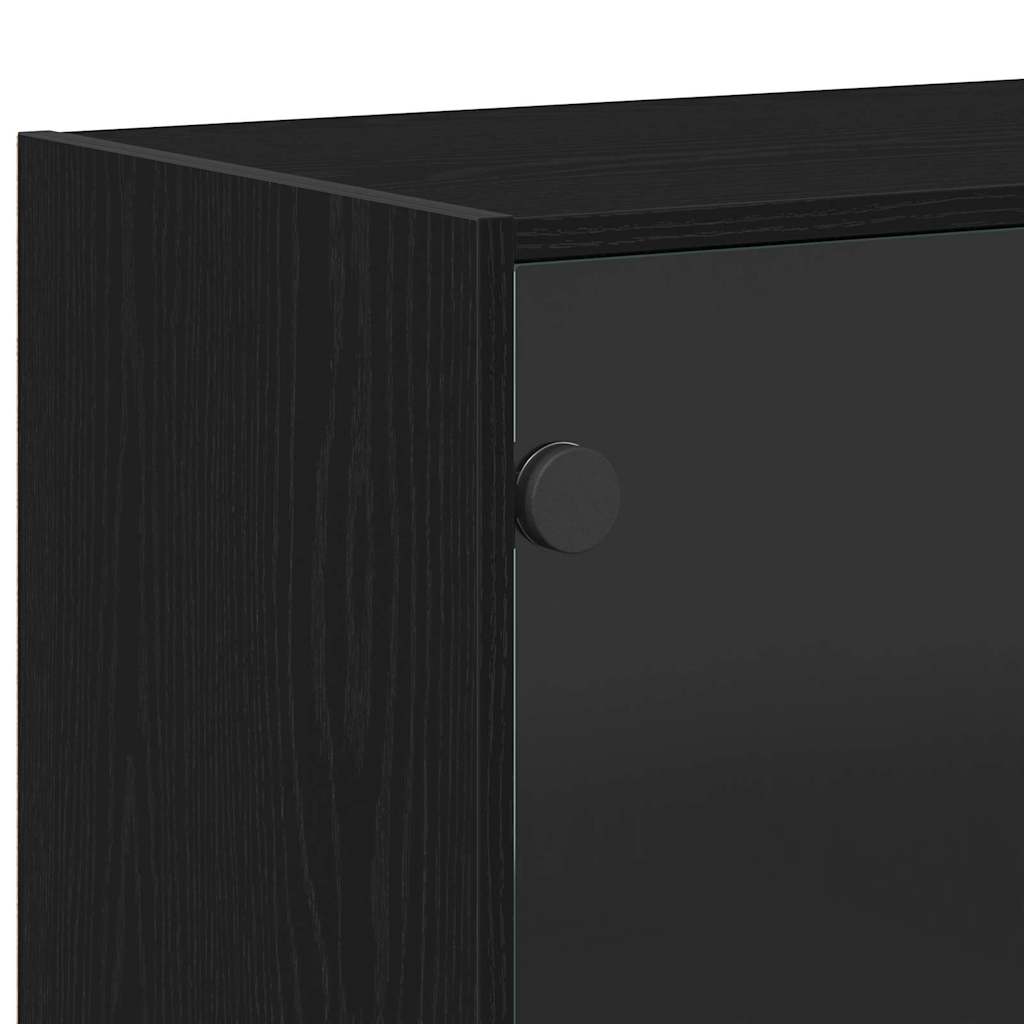 Sideboard Black Oak 100 x 37 x 75.5 cm