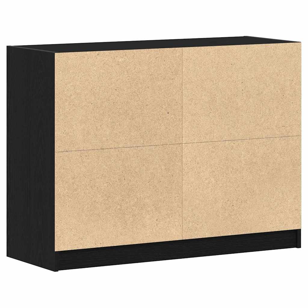 Sideboard Black Oak 100 x 37 x 75.5 cm