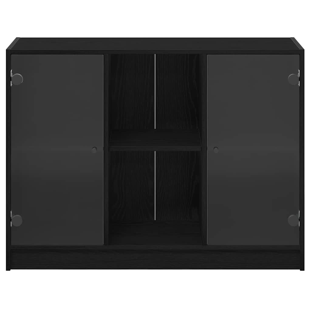 Sideboard Black Oak 100 x 37 x 75.5 cm