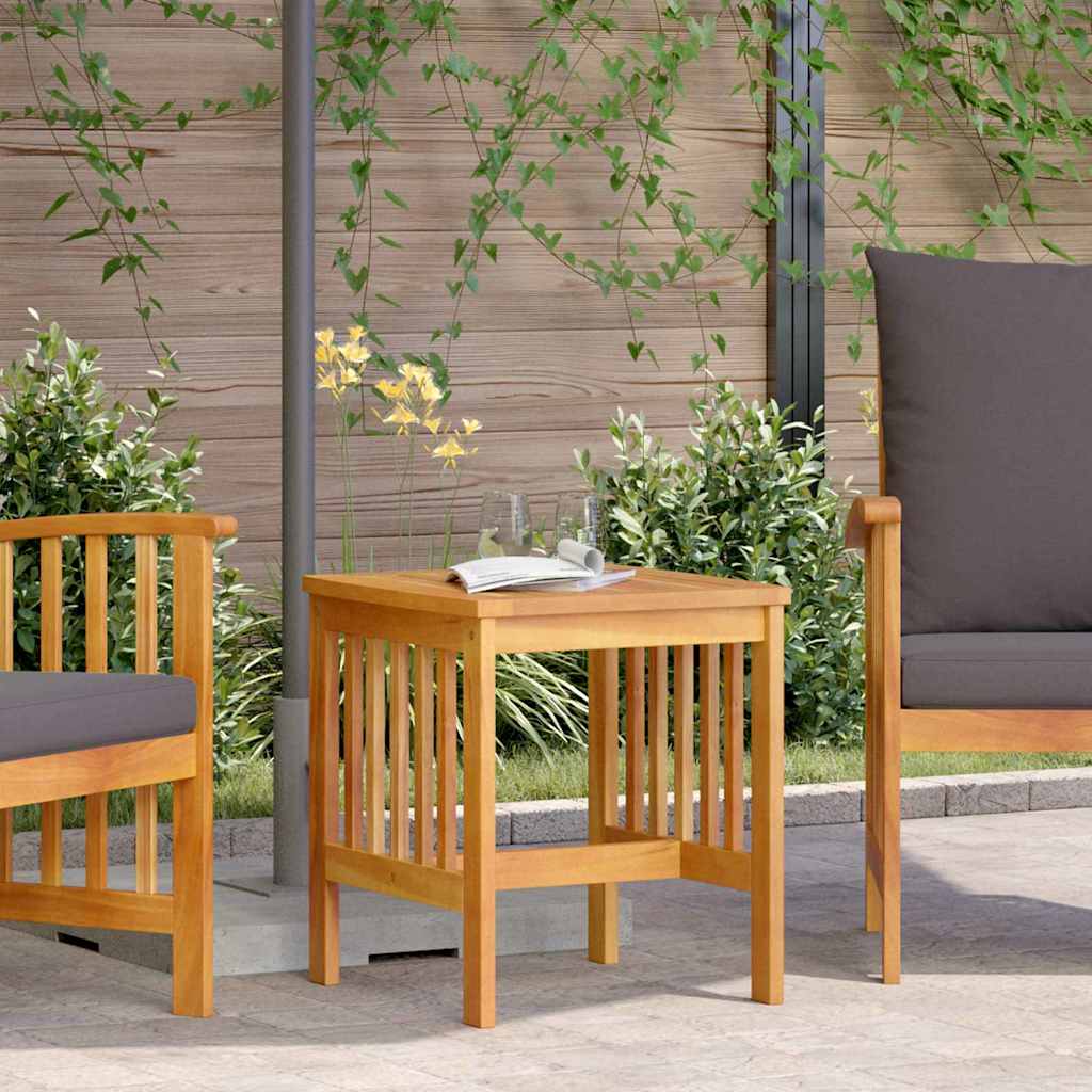 Side Table Oil Natural Solid Acacia Wood