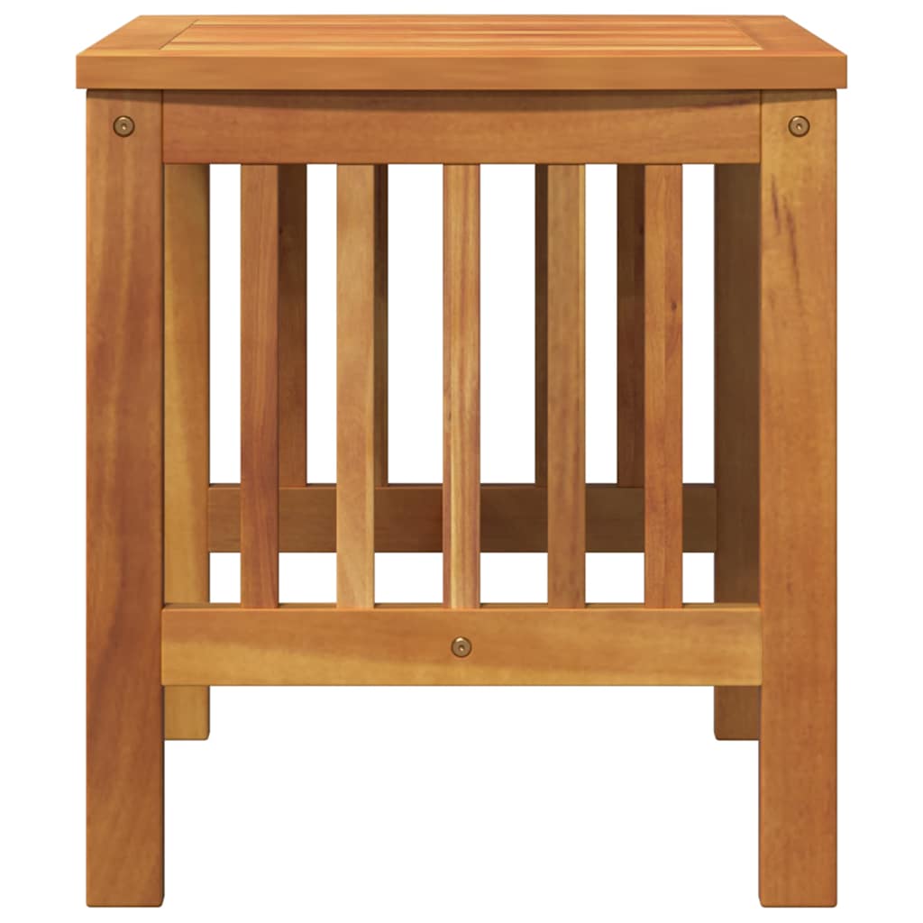 Side Table Oil Natural Solid Acacia Wood
