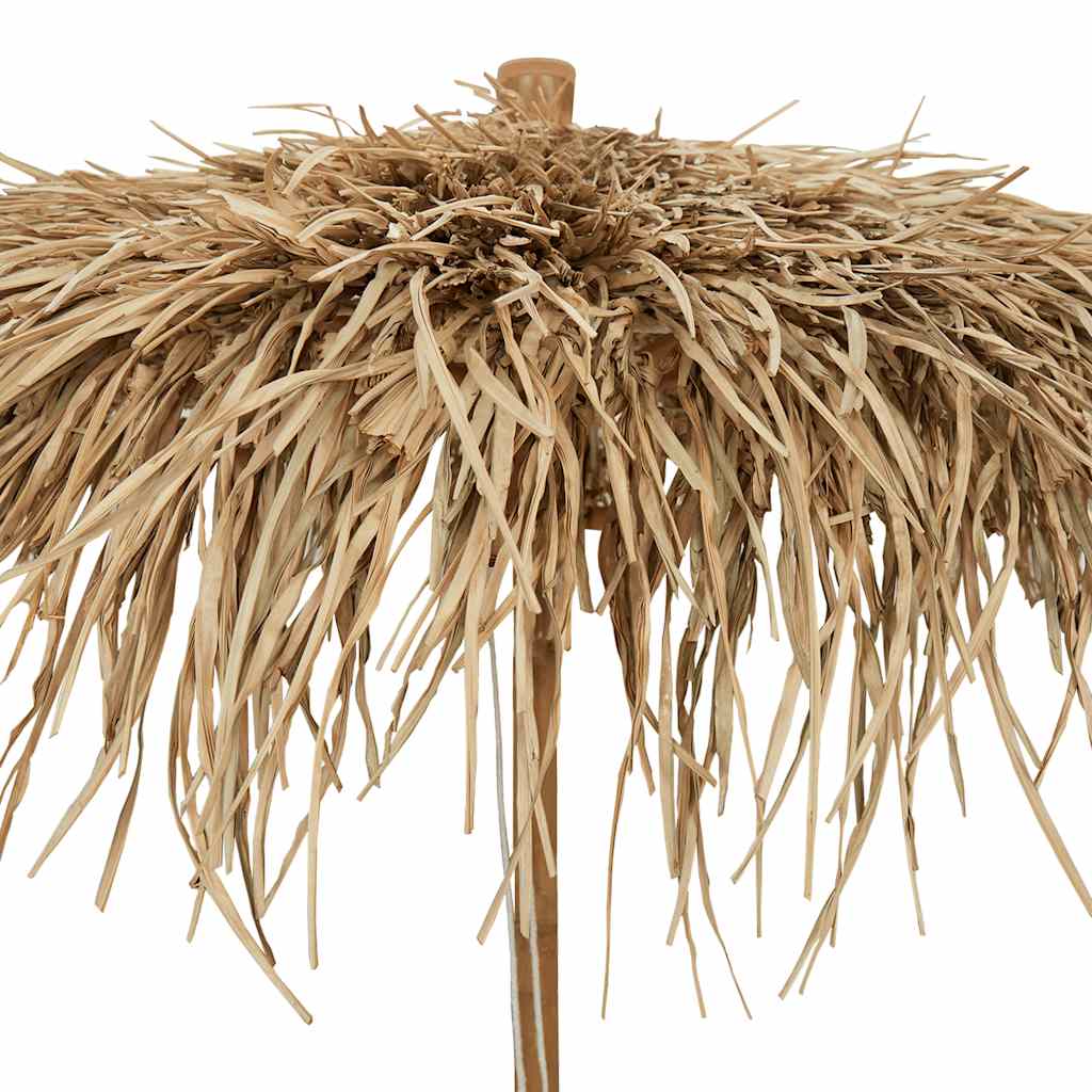 Tiki Umbrella with Banana Leaf Canopy 180 cm Bamboo