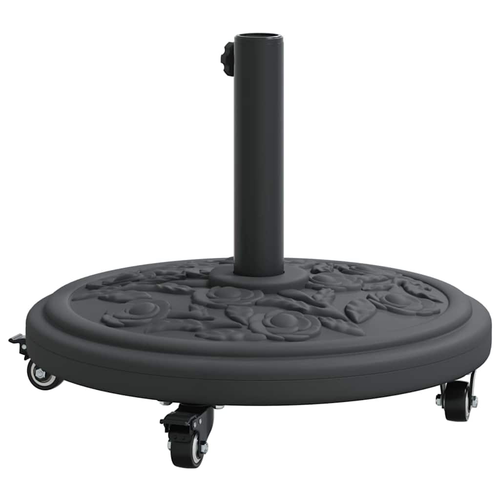 Parasol Base Art Deco Black Ø 45 x 39.5 cm Iron