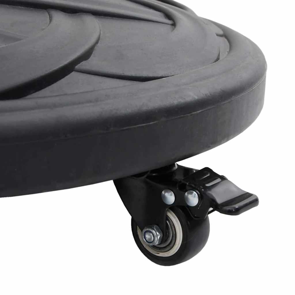 Parasol Base Art Deco Black Ø 45 x 39.5 cm Iron