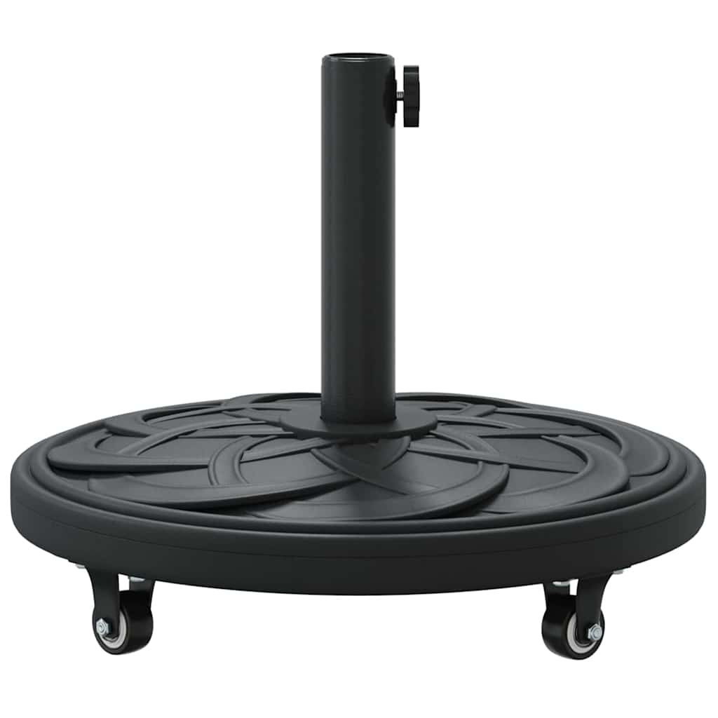 Parasol Base Art Deco Black Ø 45 x 39.5 cm Iron