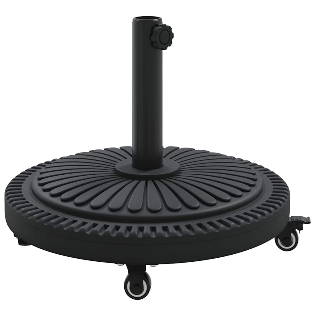 Parasol Base Art Deco Black Ø 45 x 39.5 cm Iron