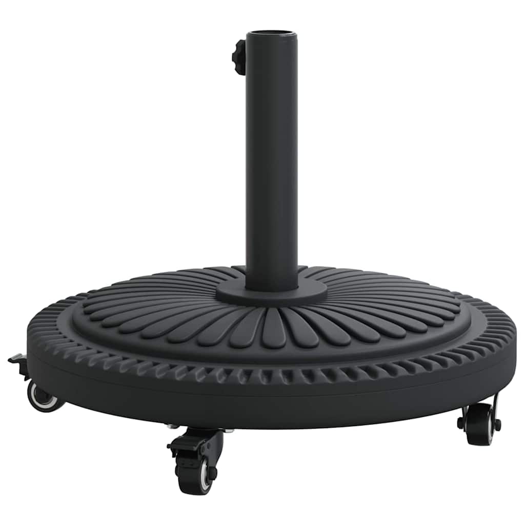 Parasol Base Art Deco Black Ø 45 x 39.5 cm Iron