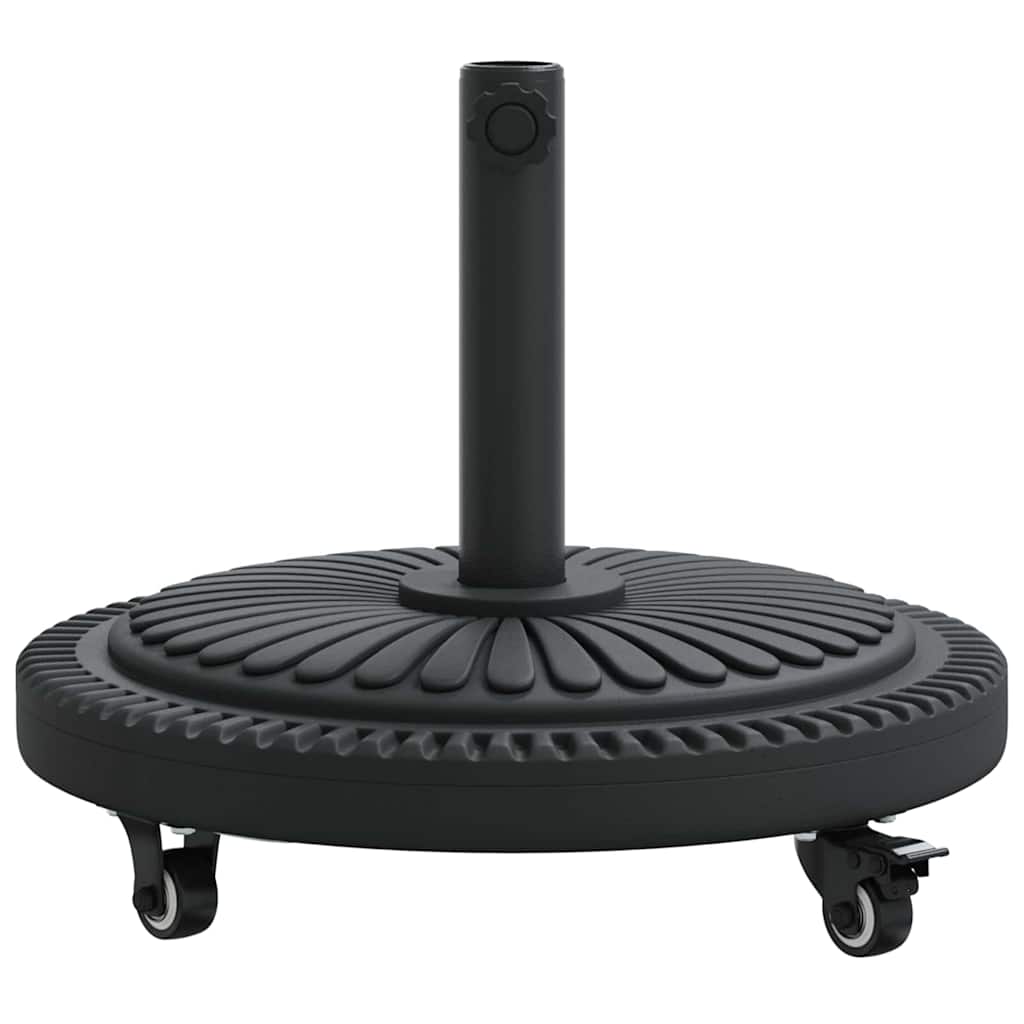 Parasol Base Art Deco Black Ø 45 x 39.5 cm Iron