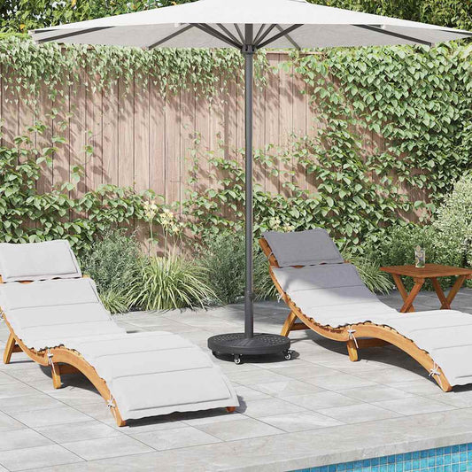 Parasol Base 15.2 kg Black Iron Circular
