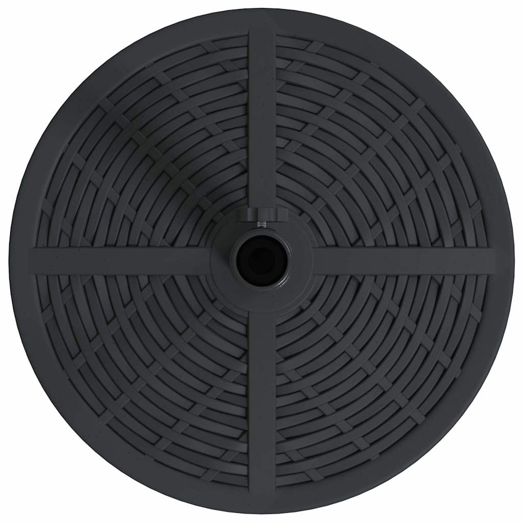Parasol Base Art Deco Black Ø 45 x 39.5 cm Iron