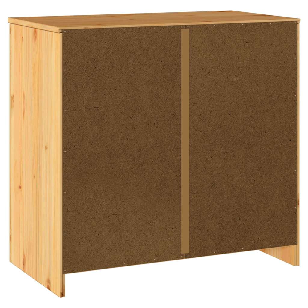 Sideboard Drammen Oak 79 x 43 x 75.5 cm Solid Pine wood