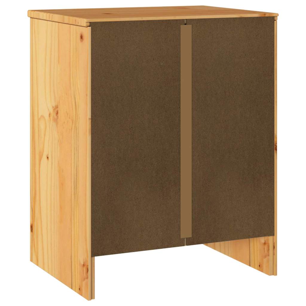Coffee Table Drammen Oak 45 x 35 x 56 cm Solid Pine Wood