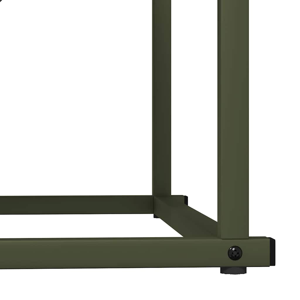 Firewood Rack Olive Green 70x43x34.5 cm Cold-rolled steel