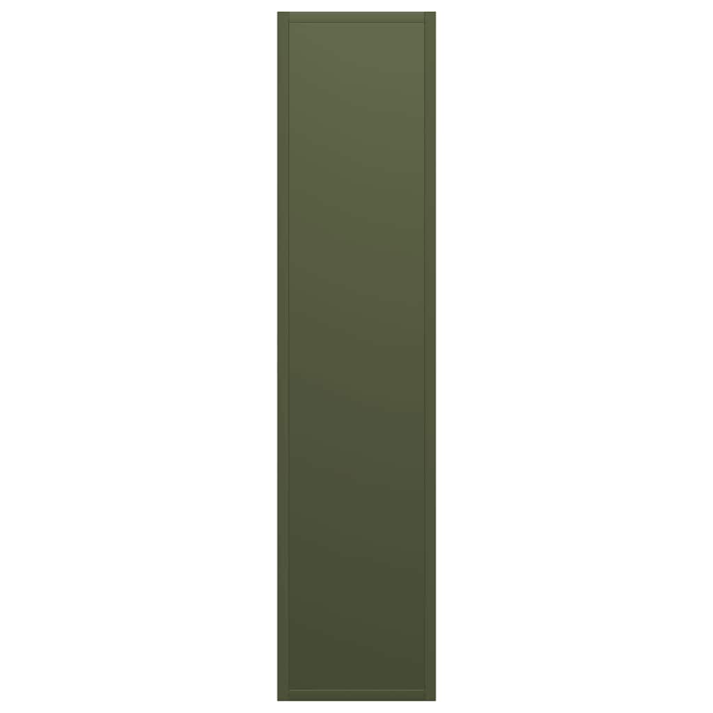 Firewood Rack Olive Green 50x23x100 cm Cold-rolled steel