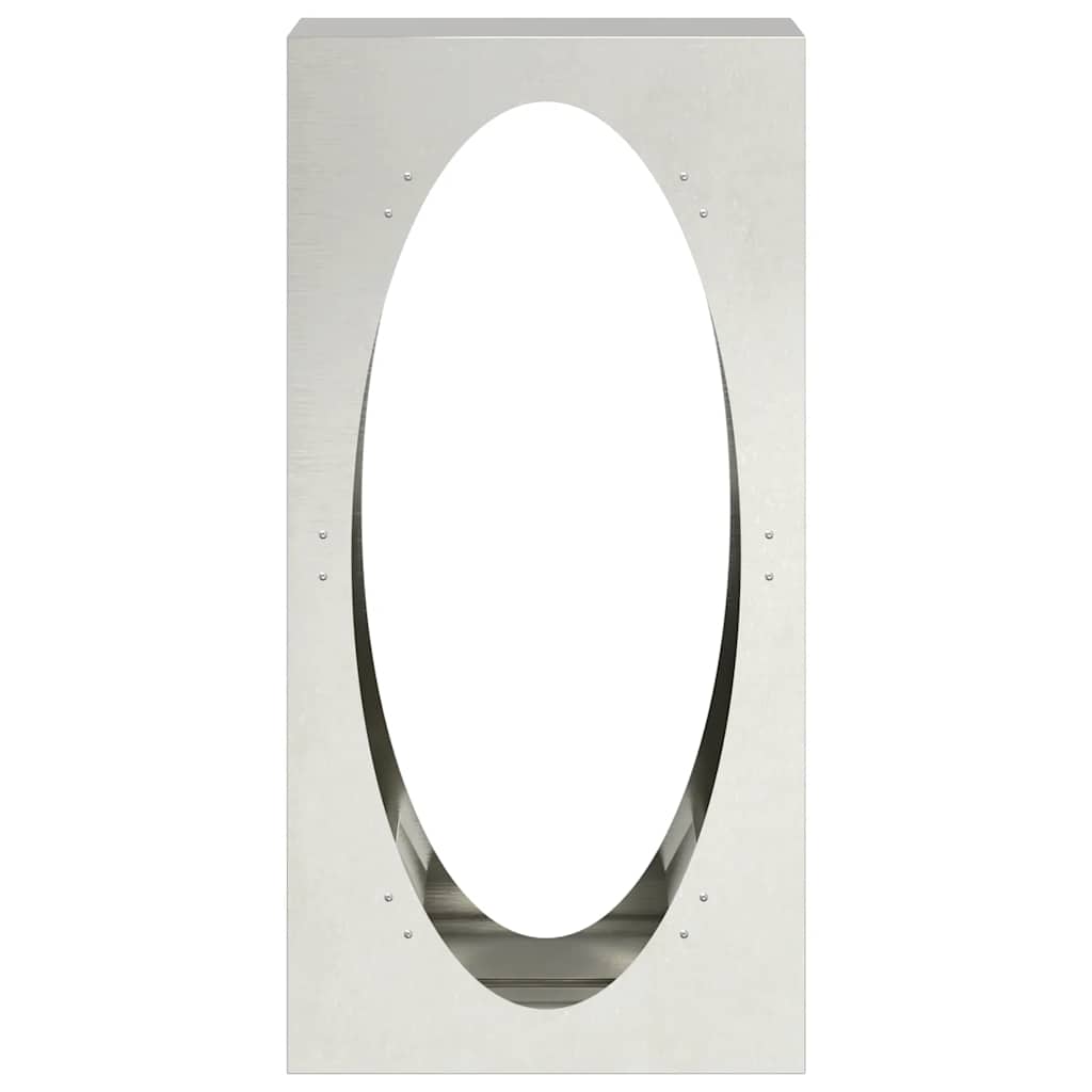 Firewood Rack 50x23x100 cm Stainless Steel