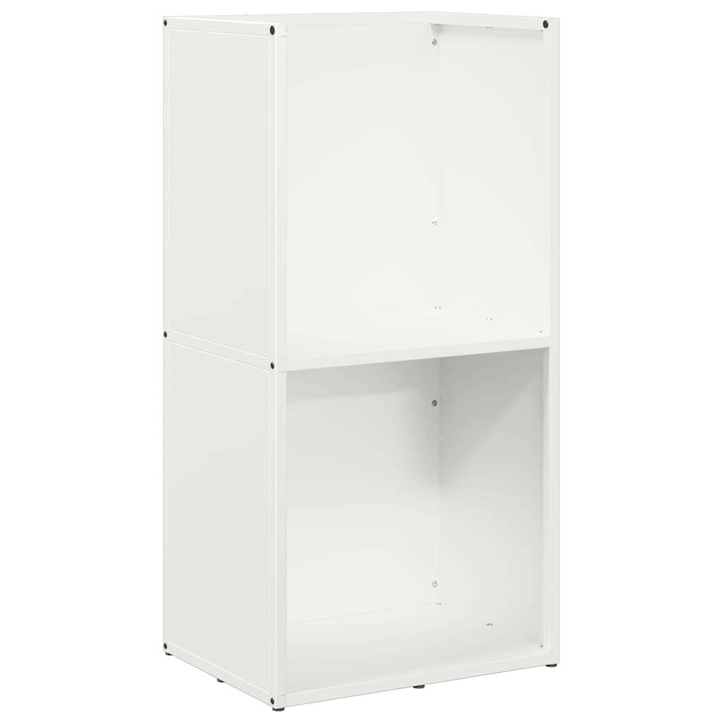 Firewood Rack White 40x30x80 cm Cold-rolled steel
