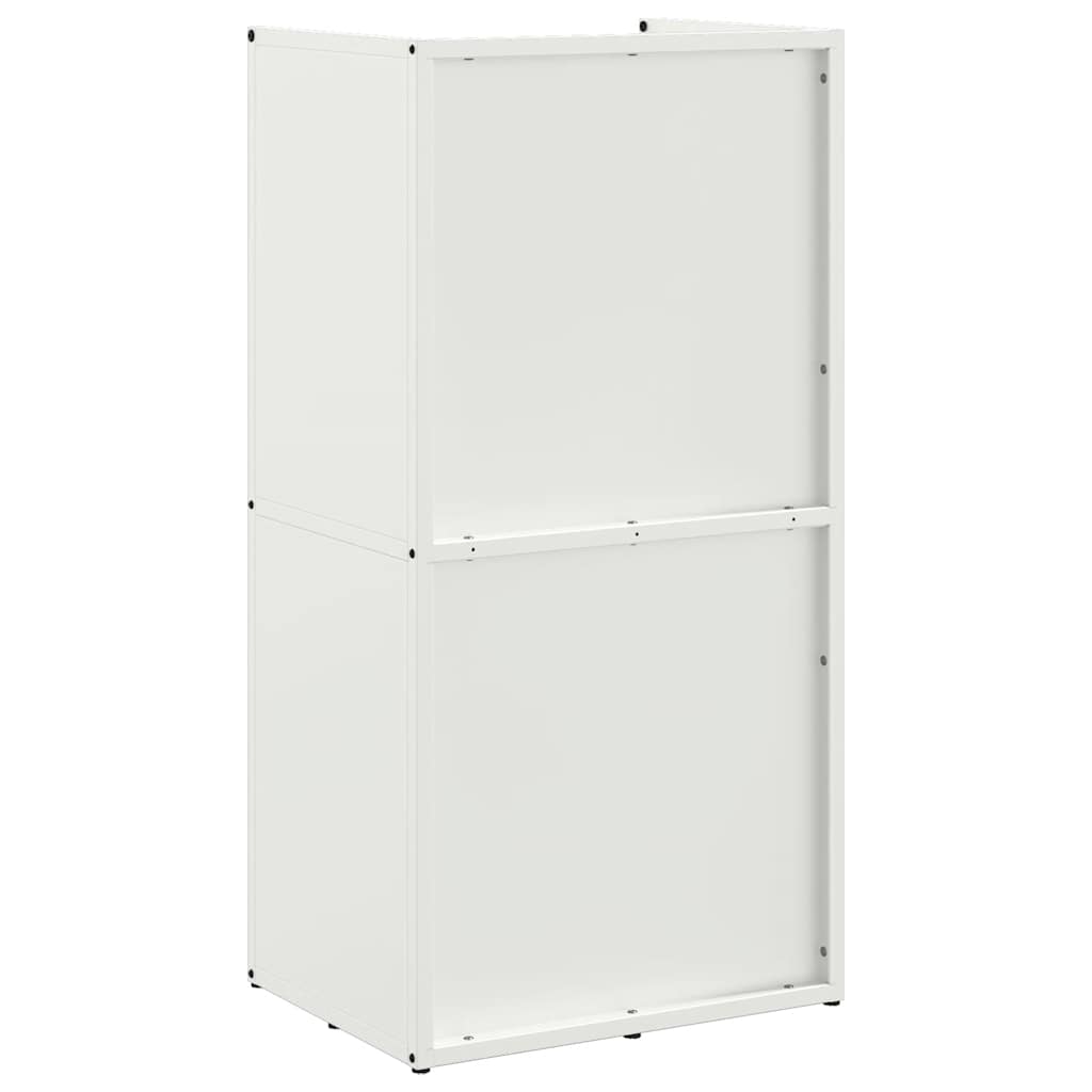 Firewood Rack White 40x30x80 cm Cold-rolled steel