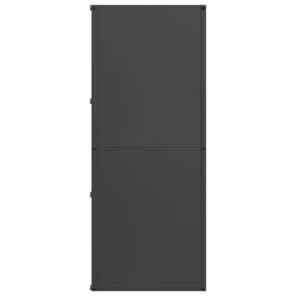 Firewood Rack Black 40x30x75 cm Cold-rolled steel
