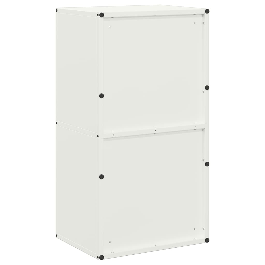 Firewood Rack White 40x30x75 cm Cold-rolled steel