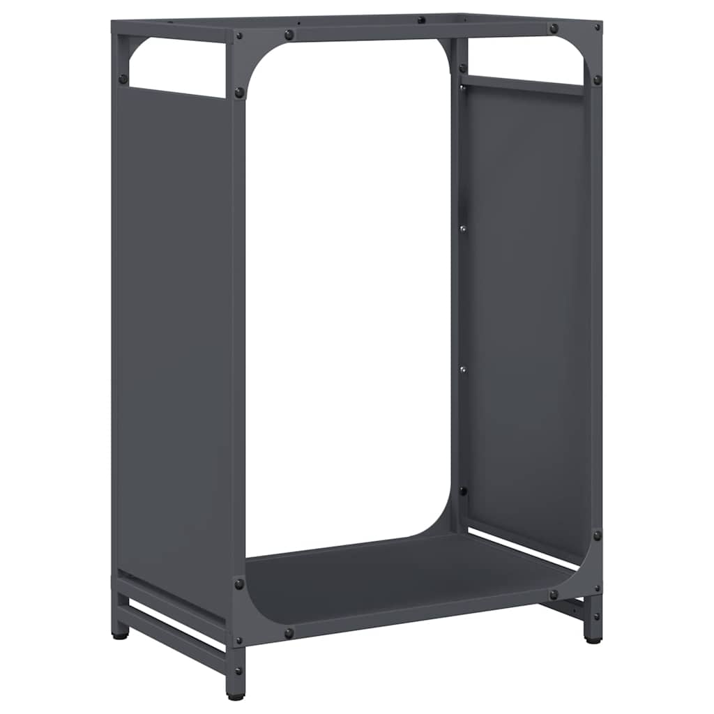Firewood Rack Anthracite 44x28x65 cm Cold-rolled steel