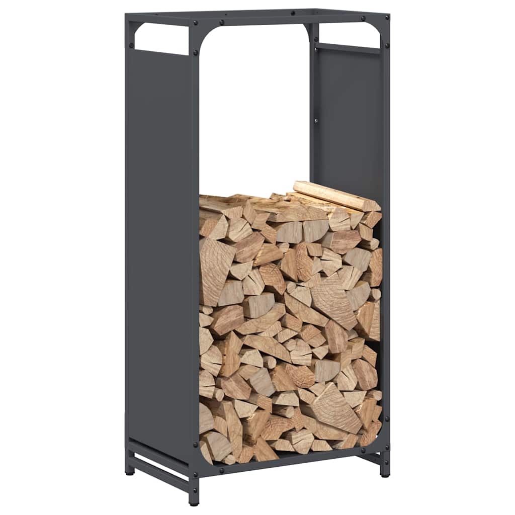 Firewood Rack Anthracite 44x28x90 cm Cold-rolled steel