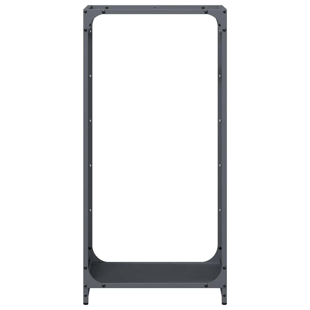 Firewood Rack Anthracite 44x28x90 cm Cold-rolled steel