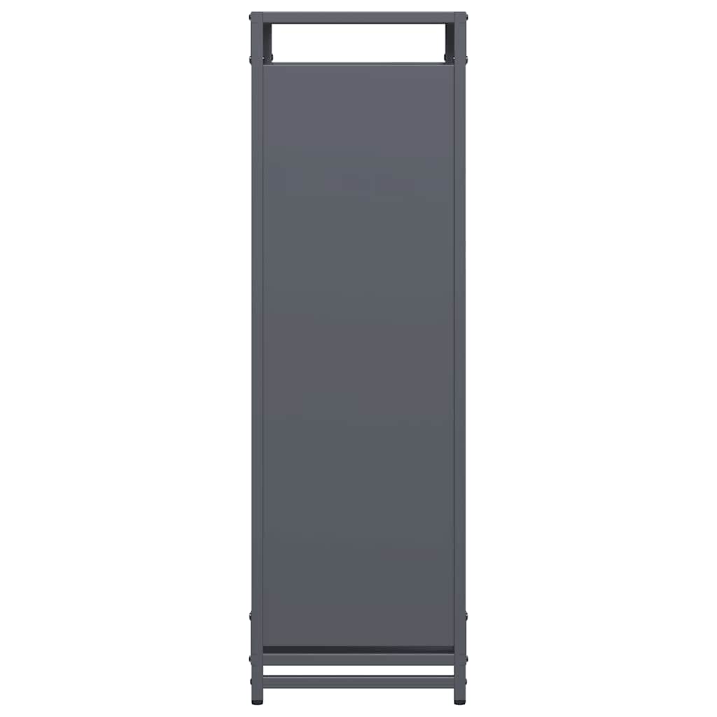 Firewood Rack Anthracite 44x28x90 cm Cold-rolled steel