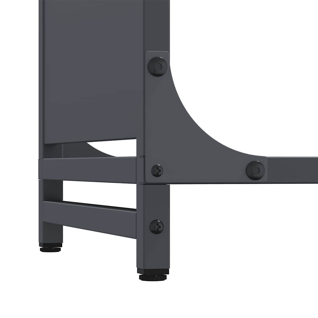 Firewood Rack Anthracite 44x28x90 cm Cold-rolled steel
