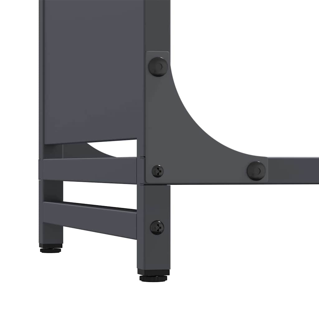 Firewood Rack Anthracite 60x28x90 cm Cold-rolled steel
