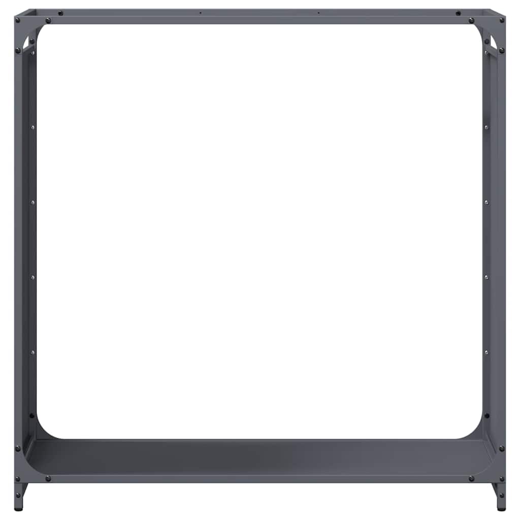 Firewood Rack Anthracite 90x28x90 cm Cold-rolled steel