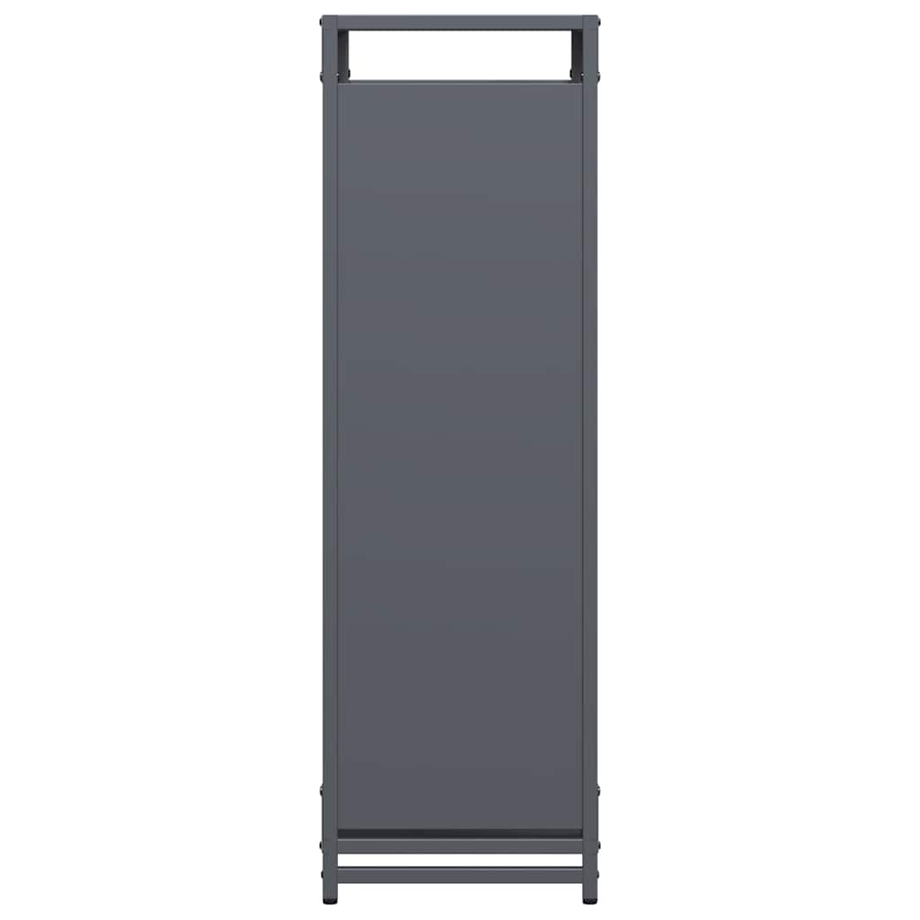 Firewood Rack Anthracite 90x28x90 cm Cold-rolled steel