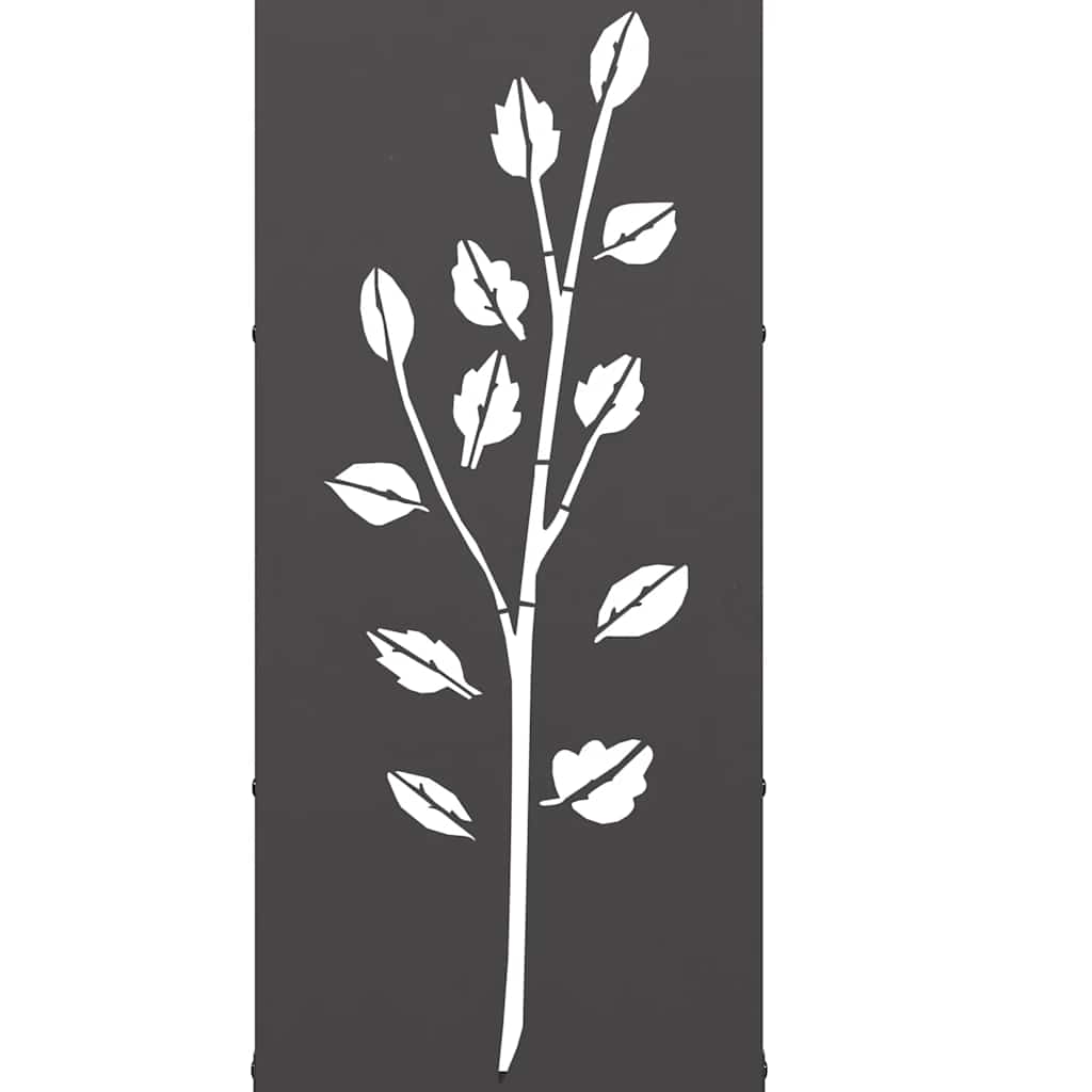 Firewood Rack Black 40x30x80 cm Cold-rolled steel