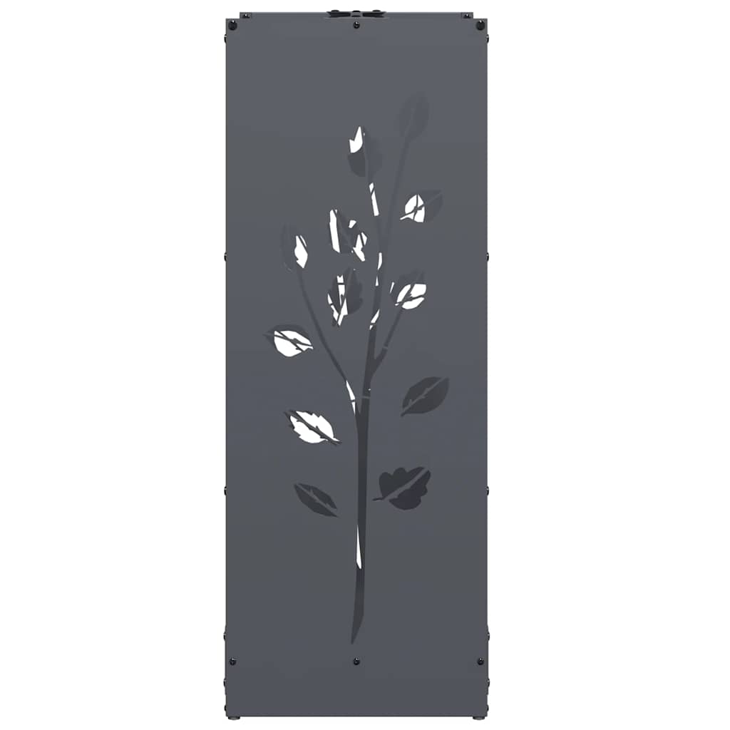 Firewood Rack Anthracite 40x30x80 cm Cold-rolled steel