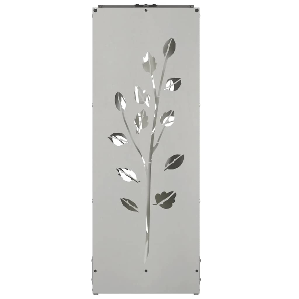 Firewood Rack 40x30x80 cm Stainless Steel