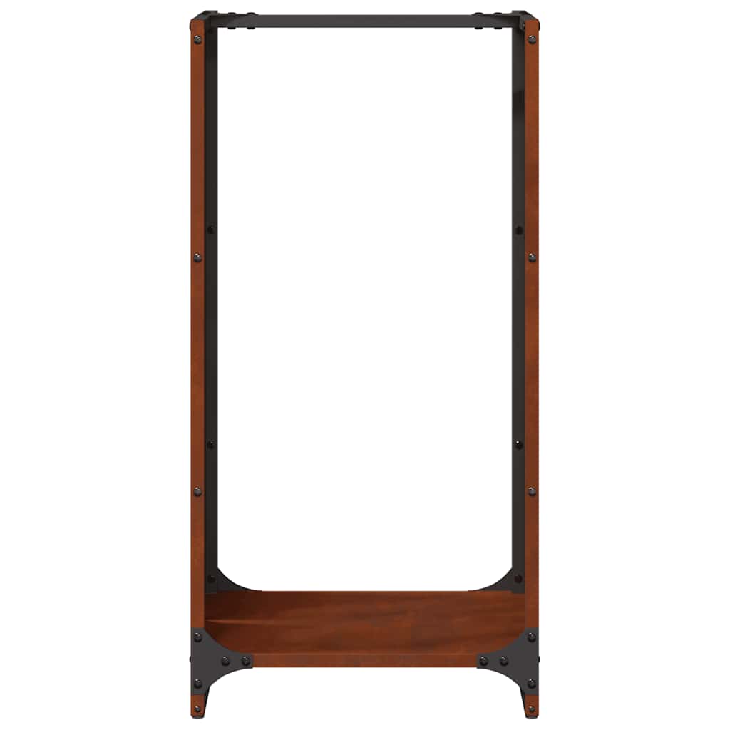 Firewood Rack 40x30x80 cm Weathering Steel