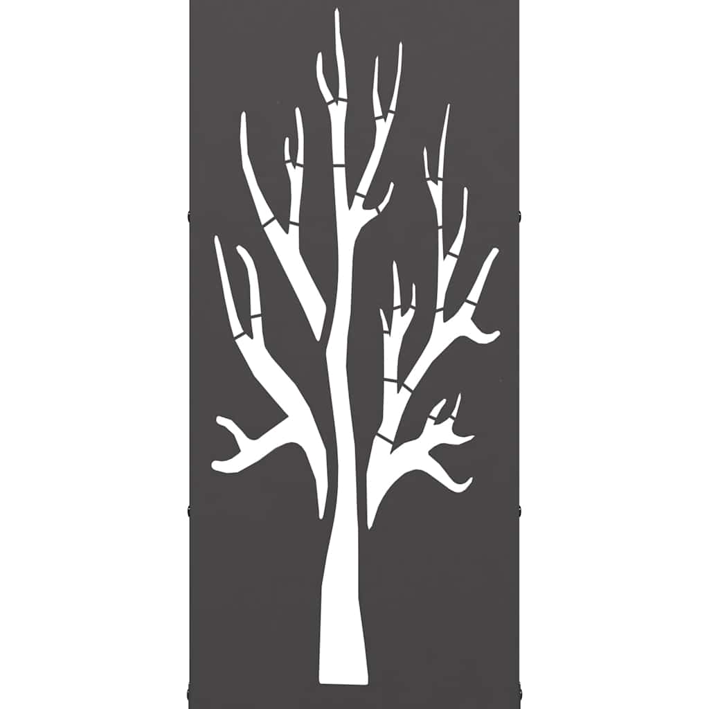 Firewood Rack Black 40x30x80 cm Cold-rolled steel