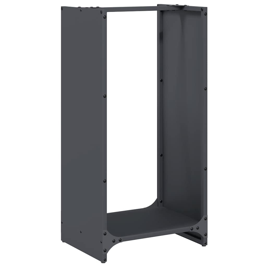 Firewood Rack Anthracite 40x30x80 cm Cold-rolled steel