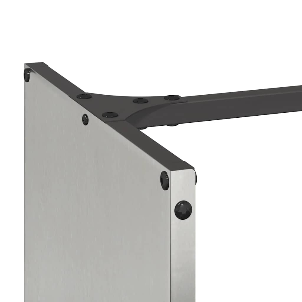 Firewood Rack 40x30x80 cm Stainless Steel