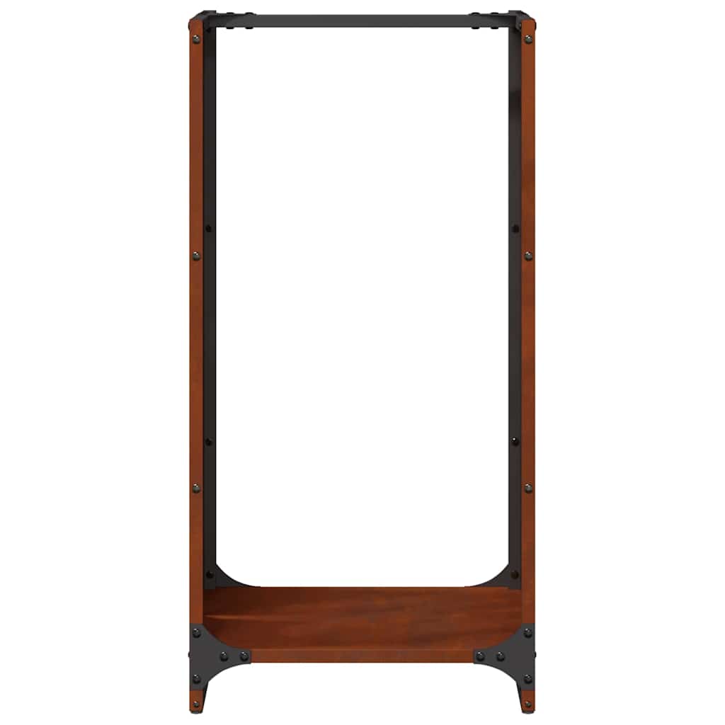 Firewood Rack 40x30x80 cm Weathering Steel