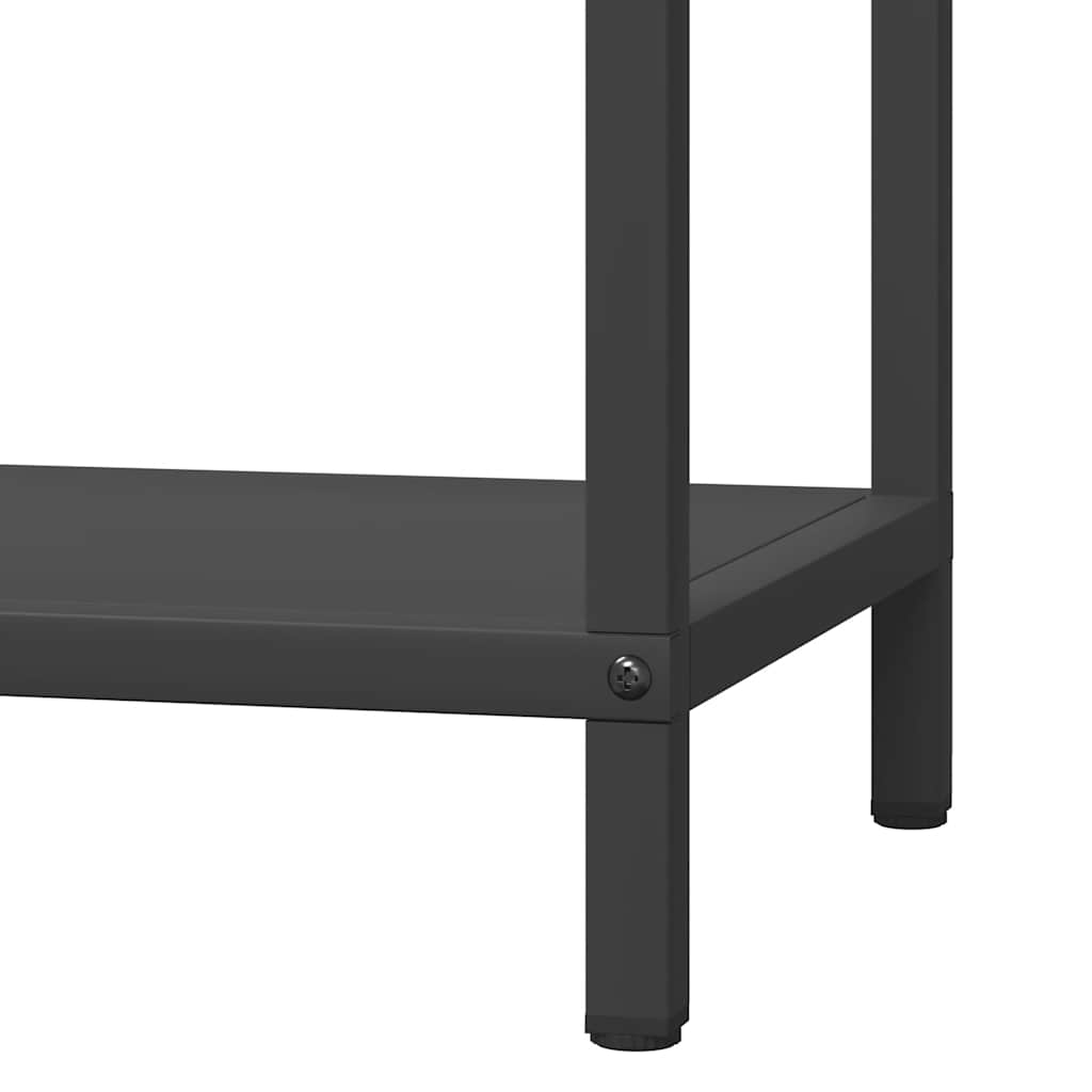 Firewood Rack Black 40x25x90 cm Cold-rolled steel