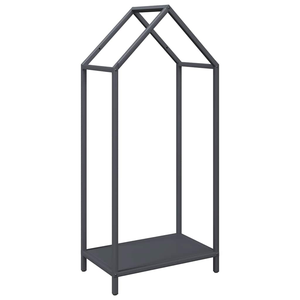 Firewood Rack Anthracite 40x25x90 cm Cold-rolled steel