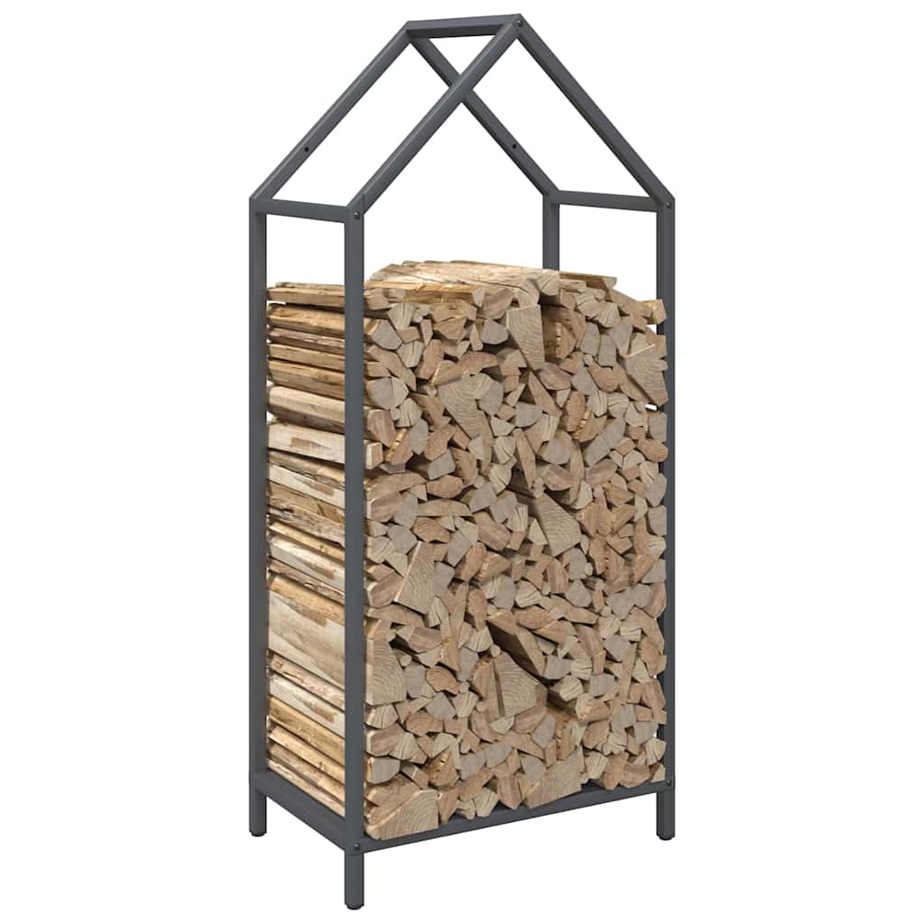 Firewood Rack Anthracite 40x25x90 cm Cold-rolled steel