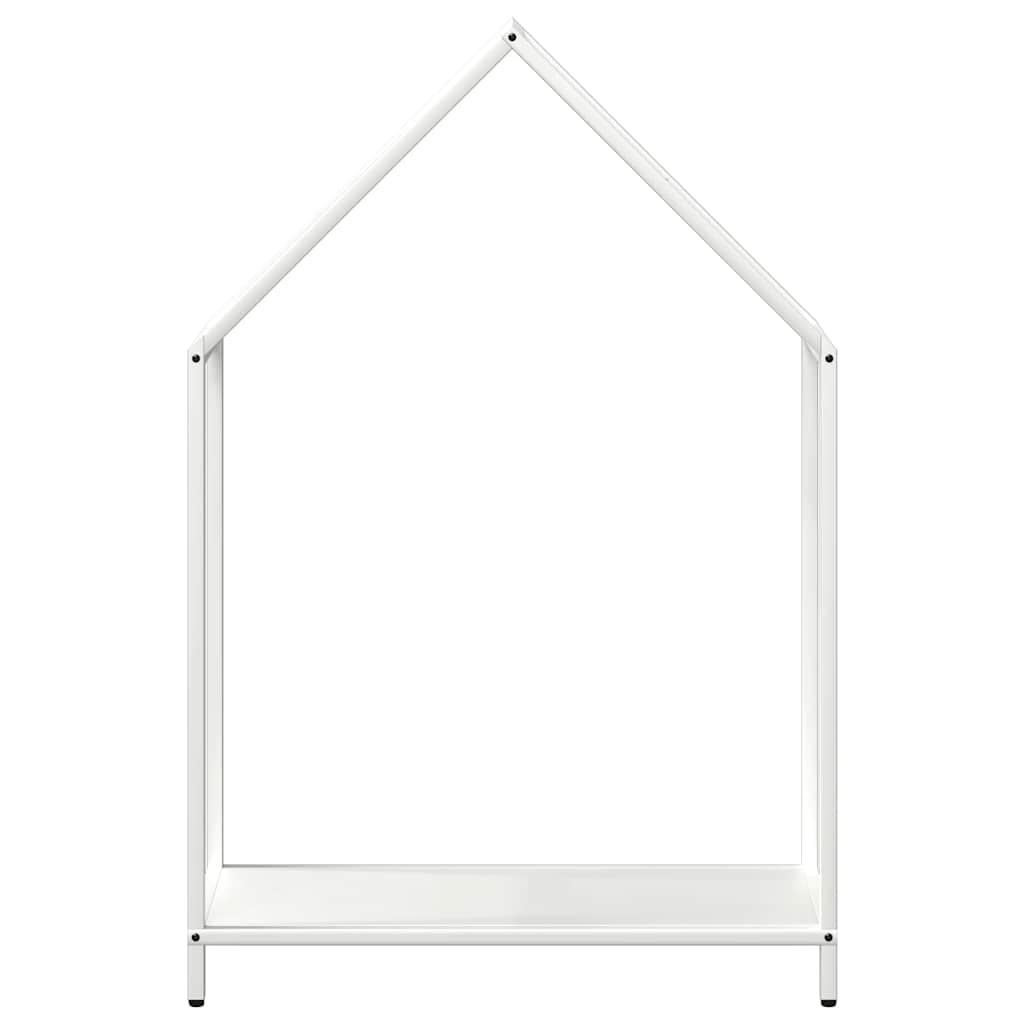 Firewood Rack White 60x25x90 cm Cold-rolled steel