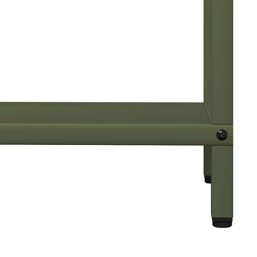 Firewood Rack Olive Green 60x25x90 cm Cold-rolled steel