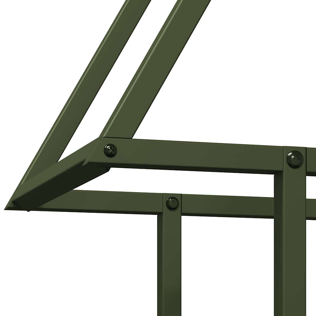 Firewood Rack Olive Green 50x25x60 cm Cold-rolled steel
