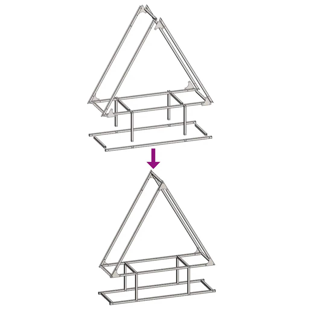 Firewood Rack Olive Green 80x25x90 cm Cold-rolled steel
